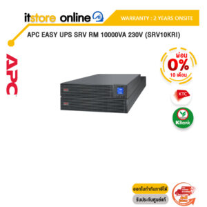 [ผ่อน 0% 10 ด.]APC Easy UPS SRV RM 10000VA 230V (SRV10KRI)/ประกัน 2 Years Onsite/BY ITSTORE ONLINE