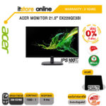 [ผ่อน 0% 3 ด.]ACER MONITOR 21.5” EK220QE3BI(IPS/100Hz)/ประกัน 3 Years/BY ITSTORE-ONLINE
