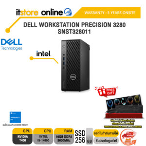 DELL WORKSTATION PRECISION 3280 SNST328011/i5-14600/ประกัน 3 Years Support Onsite/BY ITSTORE ONLINE