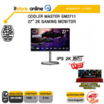 COOLER MASTER GM2711 27" 2K GAMING MONITOR(IPS180Hz/ประกัน 3 Years/BY ITSTORE ONLINE