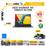 [ผ่อน 0% 10 ด.] ASUS Vivobook 16X K3605ZV-N1742W/ i7-12700H /ประกัน 2 Years+Onsite+อุบัติเหตุ 1 ปี /BY ITSTORE-ONLINE