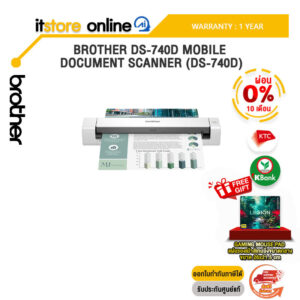 [ผ่อน 0% 6 ด.] BROTHER DS-740D MOBILE DOCUMENT SCANNER (DS-740D)/ประกัน 1 Year/BY ITSTORE-ONLINE
