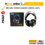 MSi H991 STEREO HEADSET (GREEN LIGHT)/ประกัน 1 Year/BY ITSTORE-ONLINE