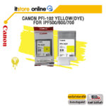 CANON PFI-102 Yellow(DYE) For IPF500/600/700 / BY ITSTORE-ONLINE