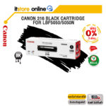 [ผ่อน 0% 3 ด.]CANON 316 BLACK CARTRIDGE FOR LBP5050/5050N/BY ITSTORE ONLINE