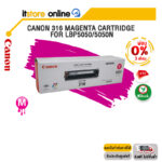 [ผ่อน 0% 3 ด.] CANON 316 MAGENTA CARTRIDGE FOR LBP5050/5050N / BY ITSTORE-ONLINE