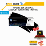 HP 206X Blk Original LaserJet Toner Crtg (W2110X) / BY ITSTORE-ONLINE