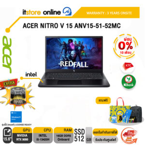 [ผ่อน 0% 10 ด.]ACER NITRO V 15 ANV15-51-52MC/i5-13420H/ประกัน 3 Years Onsite/BY ITSTORE-ONLINE