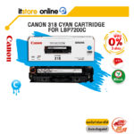 [ผ่อน 0% 3 ด.] CANON 318 CYAN CARTRIDGE FOR LBP7200C/BY ITSTORE-ONLINE