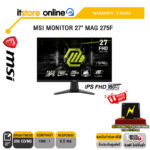 MSI MONITOR 27" MAG 275F(IPS FHD 180Hz)/ประกัน 3 Years/BY ITSTORE-ONLINE