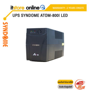 UPS SYNDOME ATOM-800i LED/ประกัน 2 Years+Onsite/BY ITSTORE-ONLIN