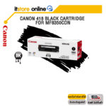 CANON 418 BLACK CARTRIDGE FOR MF8350CDN/BY ITSTORE ONLINE