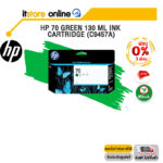 [ผ่อน 0% 3 ด.] HP 70 Green 130 ml Ink Cartridge (C9457A)/BY ITSTORE-ONLINE