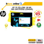 [ผ่อน 0% 3 ด.] HP 70 Yellow 130 ml Ink Cartridge (C9454A) / BY ITSTORE-ONLINE