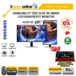 [ผ่อน 0% 10 ด.]SAMSUNG 27" ODS OLED G6 G60SD LS27DG602SEXXT MONITOR(OLED QHD 360Hz)/ประกัน 1 Years onsite