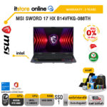 [ผ่อน 0% 10 ด.]MSI Sword 17 HX B14VFKG-088TH/i7-14650HX/ประกัน 2 YEARS/BY ITSTORE ONLINE