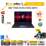 [ผ่อน 0% 10 ด.]MSI TITAN 18 HX A14VIG-403TH/Core i9/ประกัน 3 Years/ BY ITSTORE ONLINE
