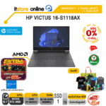 [ผ่อน 0% 10 ด.]HP VICTUS 16-S1118AX/R7-8845HS /ประกัน 2 Years+Onsite+1 Year ADP/BY ITSTORE ONLINE
