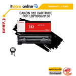 CANON 312 CARTRIDGE FOR LBP3050/3150/ประกัน 5 Years/BY ITSTORE-ONLINE