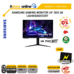 [ผ่อน 0% 3 ด.]SAMSUNG GAMING MONITOR 24" ODS G3 LS24DG302EEXXT(VA 180Hz)/ประกัน 3 Years Onsite/BY ITSTORE ONLINE