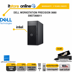 DELL WORKSTATION PRECISION 3680 SNST368011/i7-14700/Warranty : 3 Years/BY ITSTORE-ONLINE