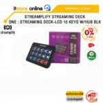 [ผ่อน 0% 3 ด.]STREAMPLIFY STREAMING DECK ONE : STREAMING DECK-LCD 15 KEYS W/HUB BLK/ประกัน 2 Years/BY ITSTORE-ONLINE