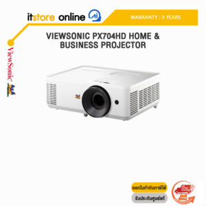 VIEWSONIC PX704HD HOME & BUSINESS PROJECTOR/ประกัน 3 Years/BY ITSTORE-ONLINE