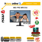MSI PRO MP273U/IPS 4K 60Hz/ประกัน 3 Years/BY ITSTORE-ONLINE