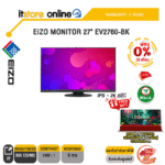 [ผ่อน 0% 10 ด.]EIZO MONITOR 27" EV2760-BK(IPS 2K/60Hz)/ประกัน 5 Years/BY ITSTORE-ONLINE