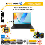 ASUS VIVOBOOK S 14 OLED D5406WA-PP904WF/Ryzen AI 9 HX 370/ประกัน 2 Years Onsite + 1 Year Perfect Warranty/BY ITSTORE-ONLINE