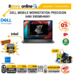 [ผ่อน 0% 10 ด.]DELL MOBILE WORKSTATION PRECISION 5490 SNSM549001/Ultra 5 135H/ประกัน3 Years+Onsite/BY ITSTORE ONLINE