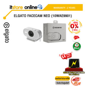 [ผ่อน 0% 3 ด.]ELGATO FACECAM NEO (10WAE9901)/ประกัน 2 Years/BY ITSTORE-ONLINE