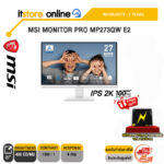 [ผ่อน 0% 3 ด.]MSI MONITOR PRO MP273QW E2(IPS 2K/100Hz)/ประกัน 3 Years/BY ITSTORE-ONLINE