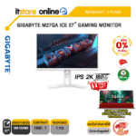 [ผ่อน 0% 10 ด.]GIGABYTE M27QA ICE 27” GAMING MONITOR(IPS 2K/180Hz)/)ประกัน 3 Years/BY ITSTORE-ONLINE