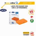 [ผ่อน 0% 10 ด.]LACIE 4TB RUGGED SSD USB-C (STHR4000800)/ประกัน 5 Years/BY ITSTORE-ONLINE