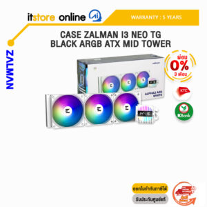[ผ่อน 0% 3 ด.]ZALMAN ALPHA2 A36 WHITE LIQUID COOLER/ประกัน 5 Years/BY ITSTORE-ONLINE
