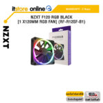 NZXT F120 RGB BLACK [1 x120MM RGB FAN] (RF-R12SF-B1)/ประกัน 2 Year/BY ITSTORE-ONLINE