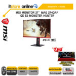 MSI MONITOR 27'' MAG 274QRF QD E2 MONSTER HUNTER/ประกัน 3 Years/BY ITSTORE-ONLINE