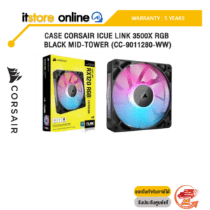 CORSAIR RX120 RGB FAN EXPANSION BLACK (CO-9051017-WW)/BY ITSTORE-ONLINE