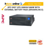 APC” Easy UPS 2000VA/1800W with External Battery Pack (SRV2KRILRK-E)/ประกัน 2 Years Onsite/BY ITSTORE-ONLINE