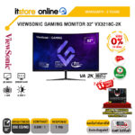 [ผ่อน 0% 10 ด.]VIEWSONIC GAMING MONITOR 32" VX3218C-2K(VA 2K/180Hx)/ประกัน 3 Years/BY ITSTORE-ONLINE