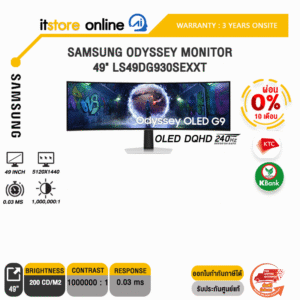 [ผ่อน 0% 10 ด.] SAMSUNG ODYSSEY MONITOR 49" LS49DG930SEXXT/ประกัน 3 Years Onsite/BY ITSTORE-ONLINE