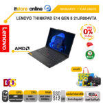 [ผ่อน 0% 10 ด.]LENOVO THINKPAD E14 GEN 5 21JR004VTA/R5 7430U/ประกัน1 Year Onsite/BY ITSTORE ONLINE