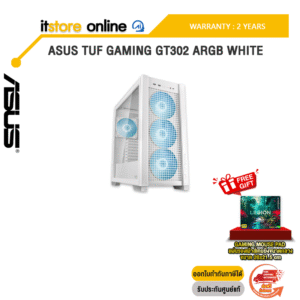 ASUS TUF GAMING GT302 ARGB WHITE/ประกัน 2 Years/BY ITSTORE-ONLINE