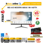 [ผ่อน 0% 10 ด.]MSI AIO MODERN AM242 1M-1437TH/C3-100U/ประกัน 3 Years Onsite/BY ITSTORE-ONLINE