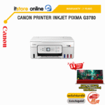 CANON PRINTER INKJET PIXMA G3780/ประกัน 2 ปี/BY ITSTORE ONLINE