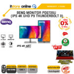 [ผ่อน 0% 10 ด.]BENQ MONITOR PD2725U (IPS 4K UHD P3 THUNDERBOLT 3)/ประกัน 3 years/BY ITSTORE ONLINE