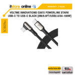 VOLTME INNOVATIONS C2072 POWERLINK STARK USB-C TO USB-C BLACK [2M/6.6FT/USB2.0/5A-100W]/ประกัน 2 Years/BY ITSTORE-ONLINE