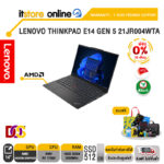 [ผ่อน 0% 10 ด.]LENOVO THINKPAD E14 GEN 5 21JR004WTA/R7 7730U/ประกัน 1 Year Premier Support/BY ITSTORE ONLINE