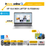 HP 15.6 INCH LAPTOP 15-fc0291AU/R5 7430U/ประกัน 2 Years Onsite/BY ITSTORE ONLINE